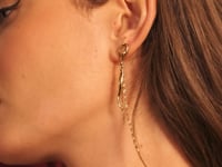 Winged Knot Ohrringe Gold
