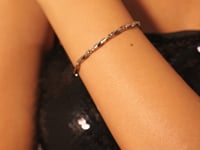 Infinity Glow ARMBAND Silber