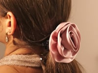 Blooming Rose Scrunchie