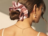 Pink Memory Scrunchie