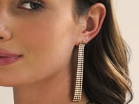 Dazzling Flow Ohrringe Gold