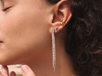 Sparkling Drizzle Ohrringe Gold