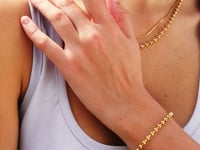 Bright Bubbles ARMBAND Gold