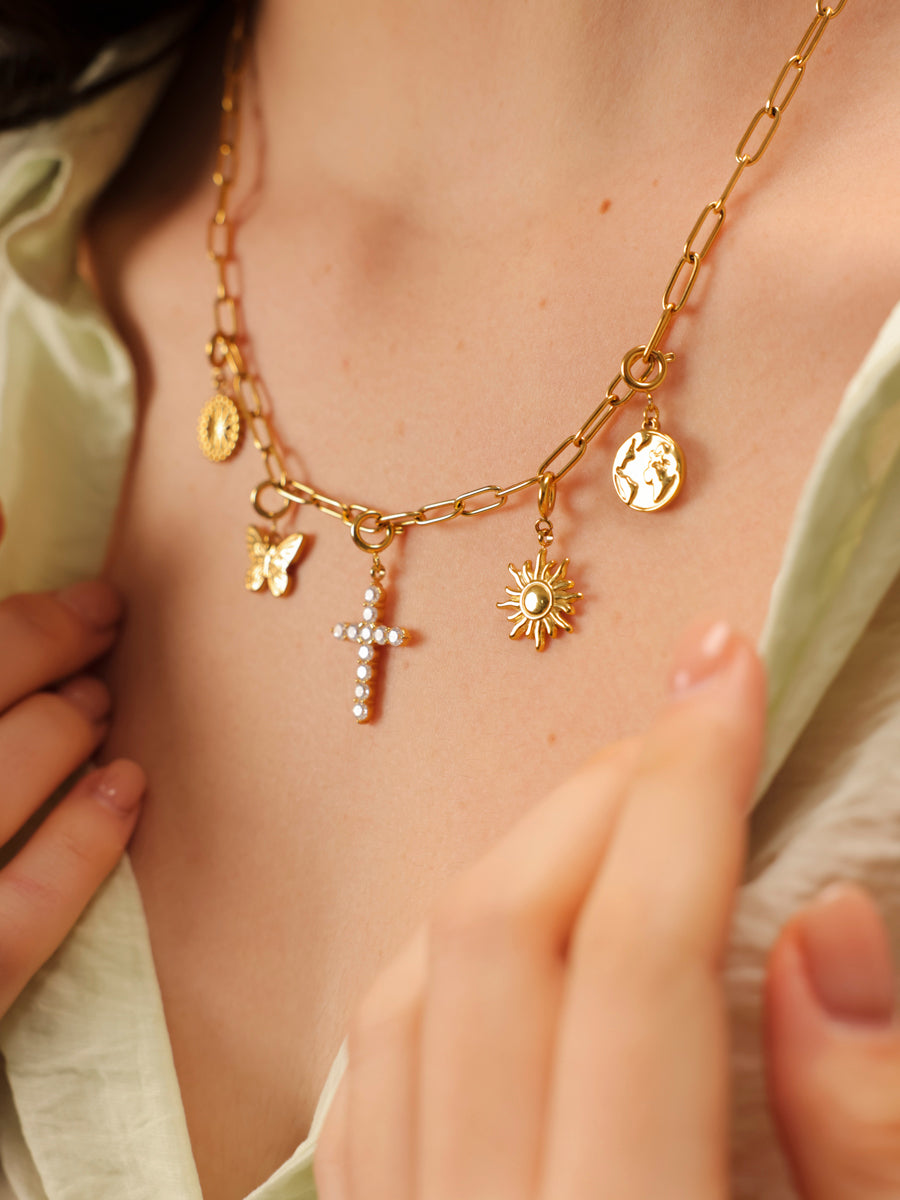 Elegant Sun Ketten-Charm