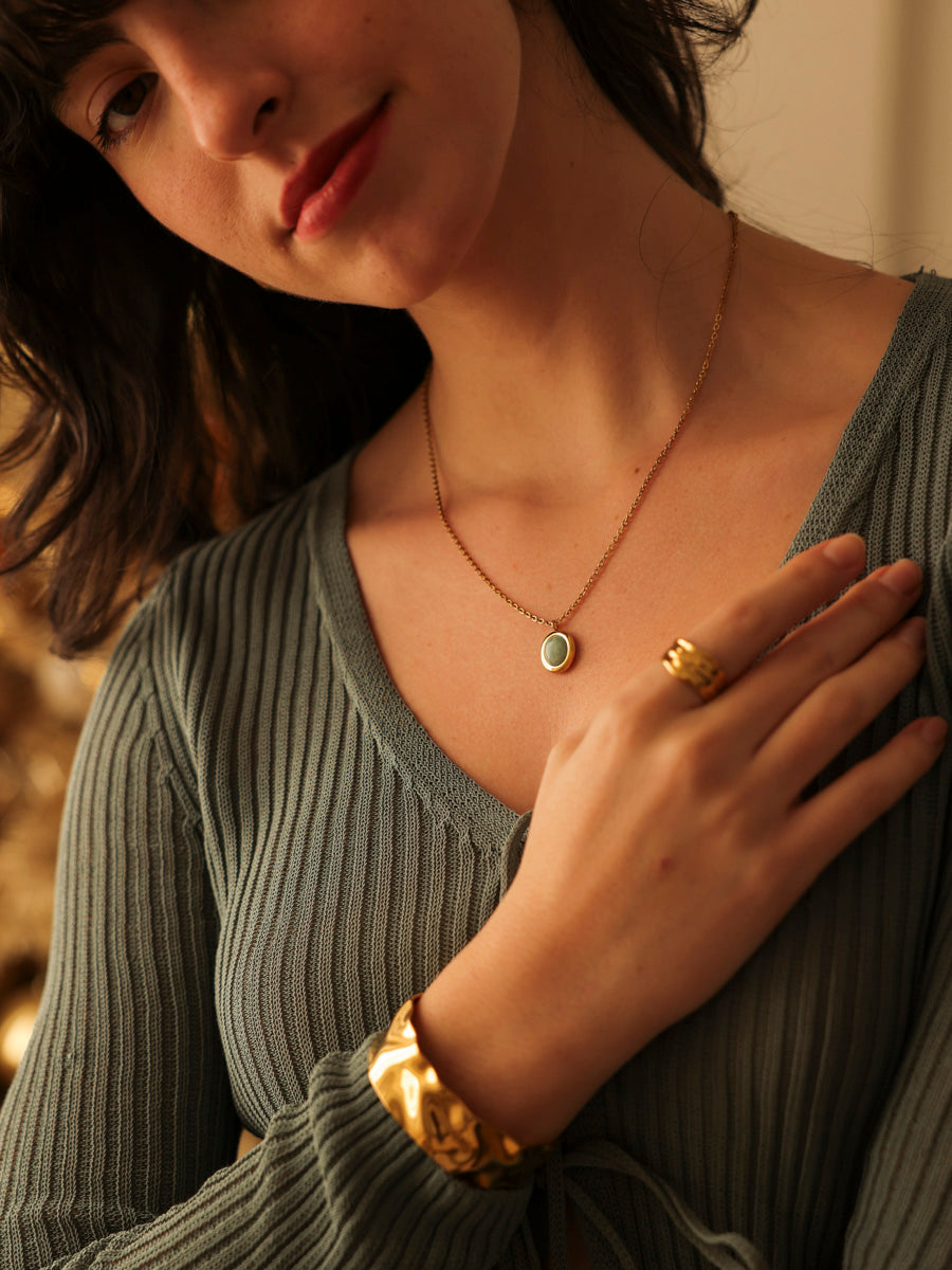 Chasing Starlight Light Green Kette