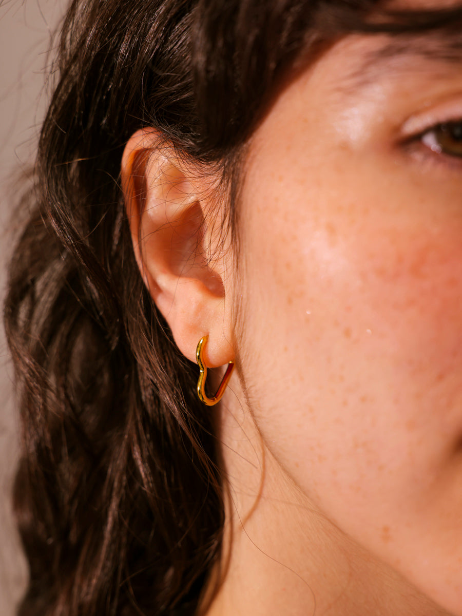 20mm Open My Heart Ohrringe