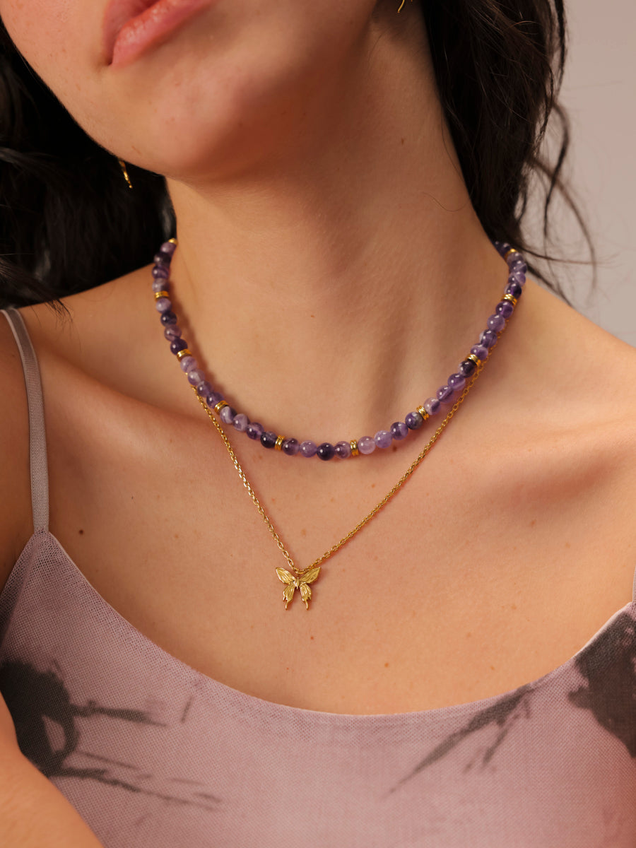 Enchanted Moments Purple Kette