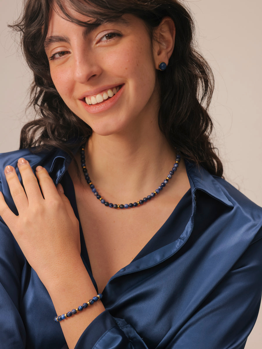 Enchanted Moments Dark Blue ARMBAND