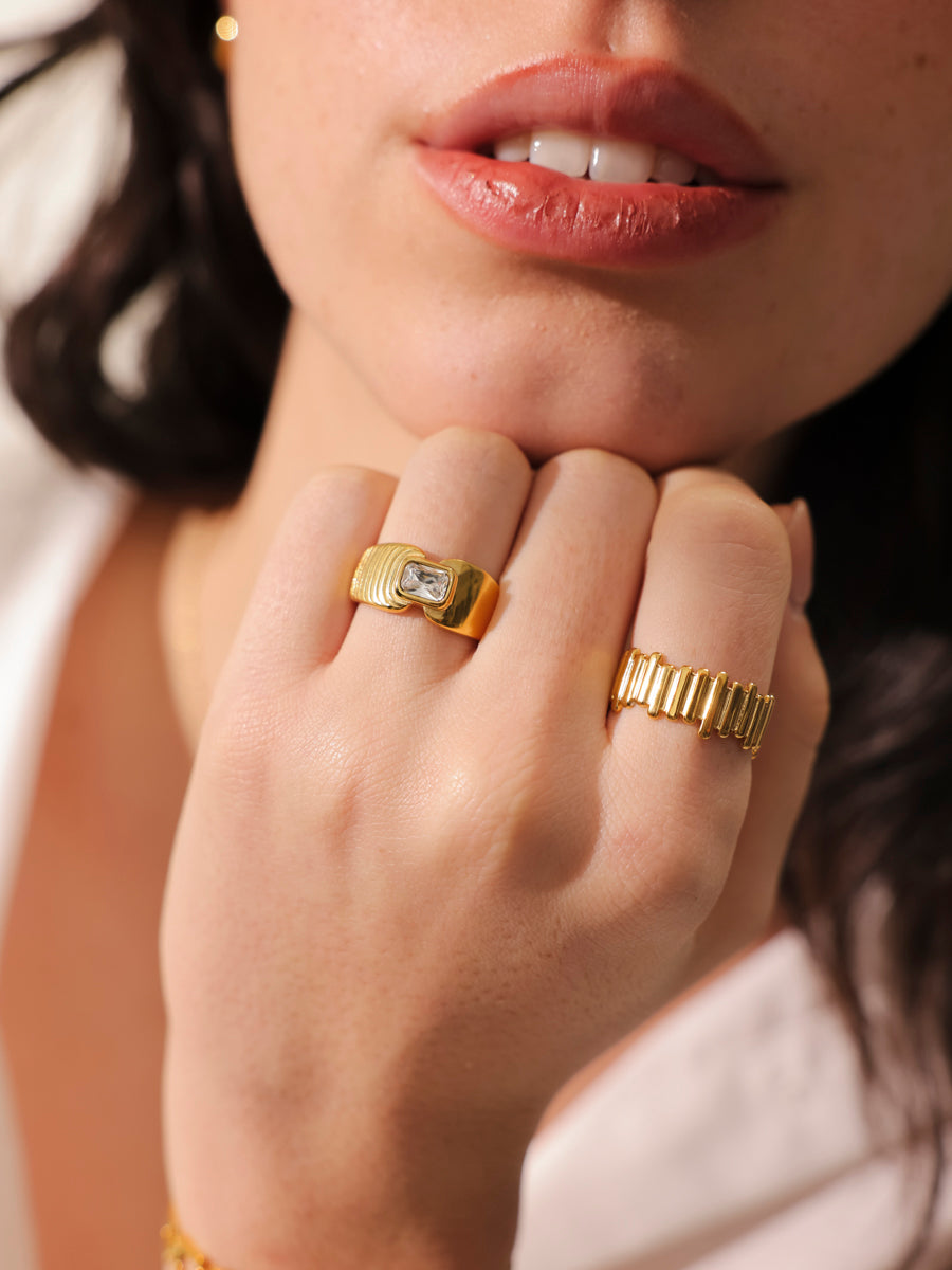 Radiant Sparkle Ring