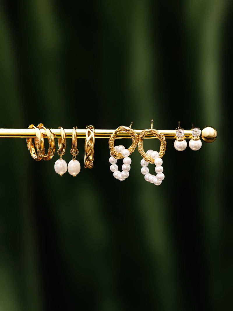 ICRUSH Modern Pearl Small Ohrringe