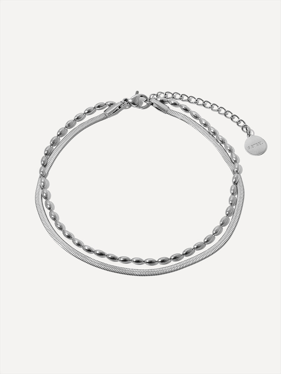 Double Layer Snake Bone FUSSKETTCHEN
