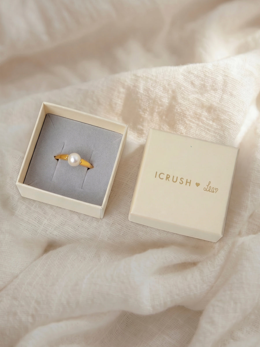 Whispering Pearl Ring