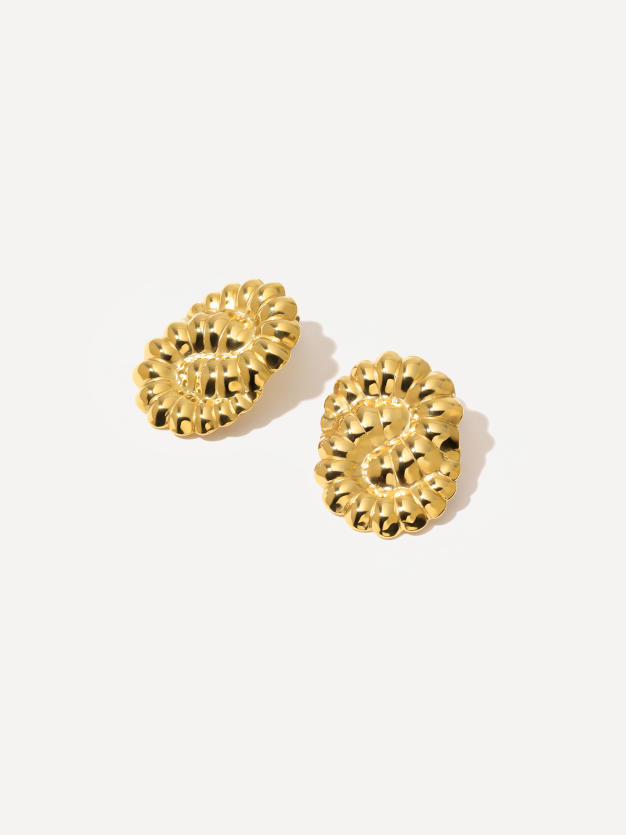 Twisted Seashell Earrings