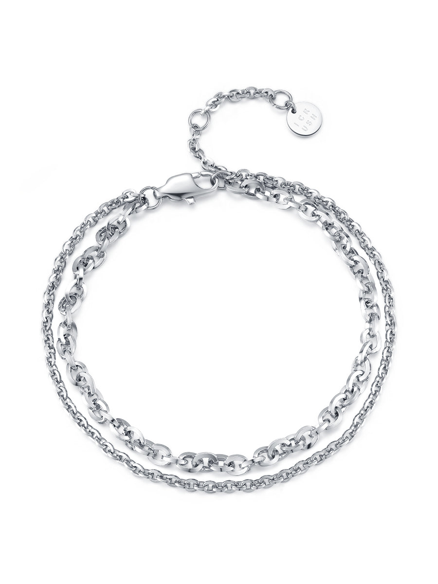 GRATEFUL ARMBAND SILBER