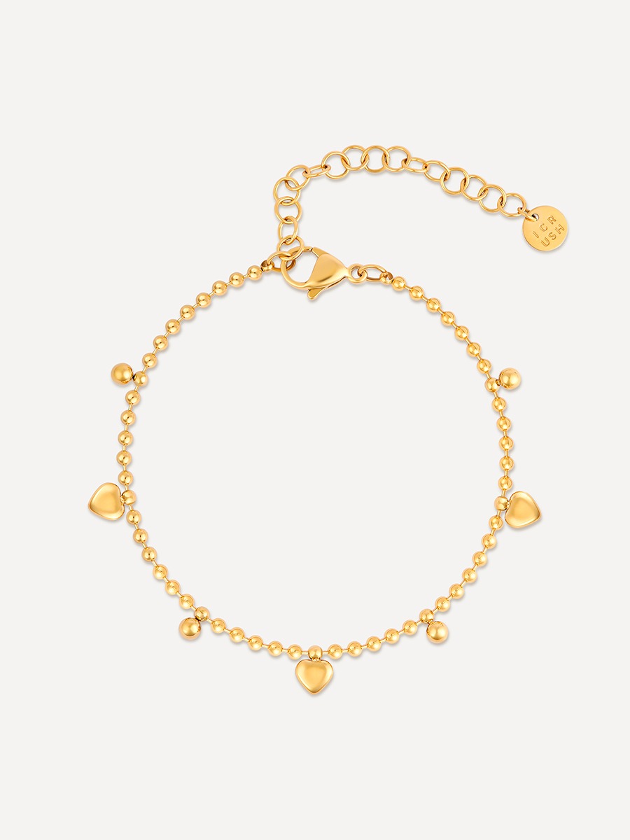Holding Heart ARMBAND Gold