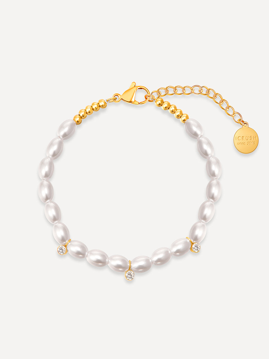 Profusion Pearls ARMBAND Gold
