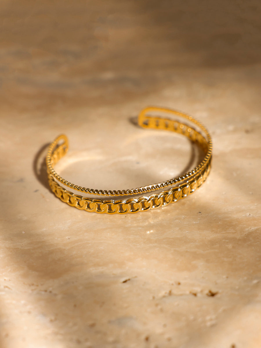 Twist Weave Armcuff
