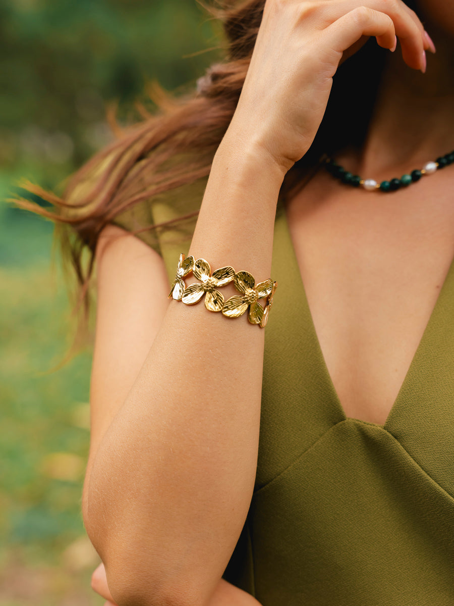 Delicate Petals Armcuff