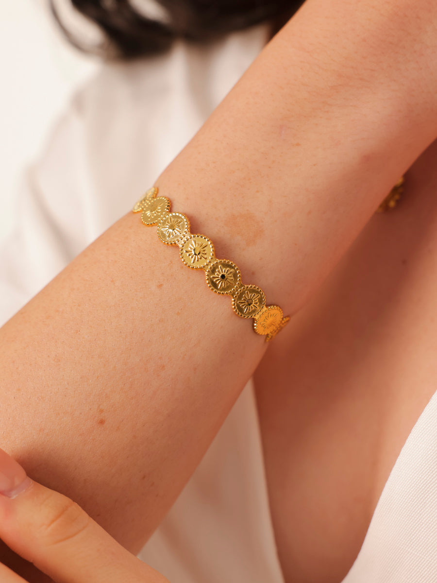Sunray Disc Armcuff