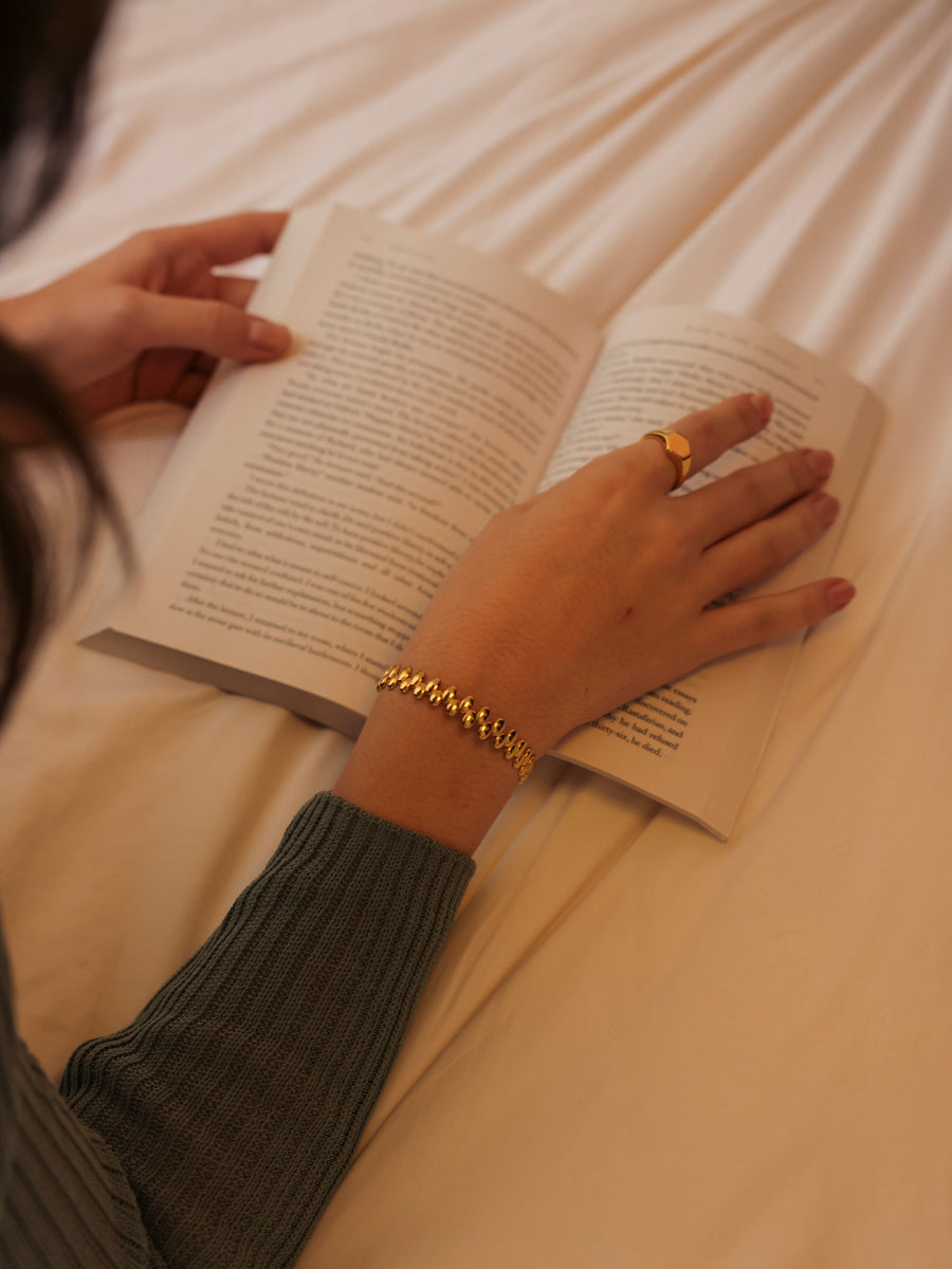 Entwined Imprint Armcuff