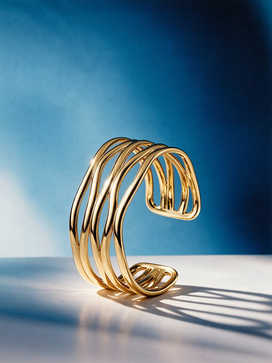 Crisscross Line Armcuff ICRUSH