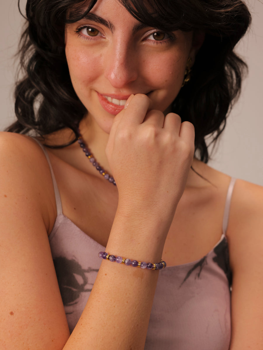 Enchanted Moments Purple ARMBAND