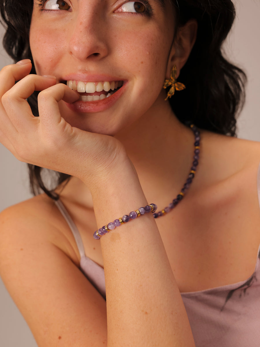 Enchanted Moments Purple ARMBAND