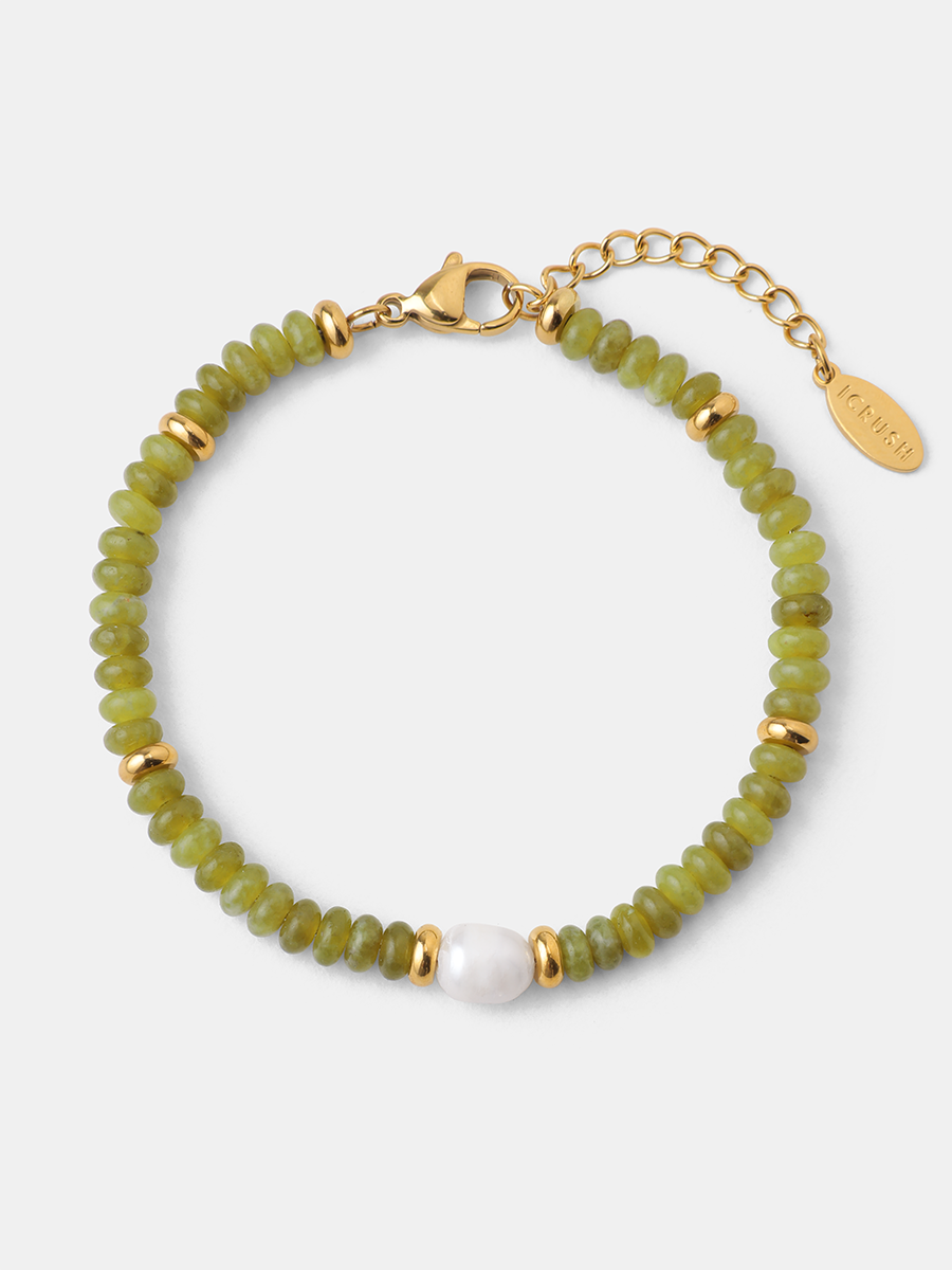 Pearl Dawn Dark Green ARMBAND ICRUSH