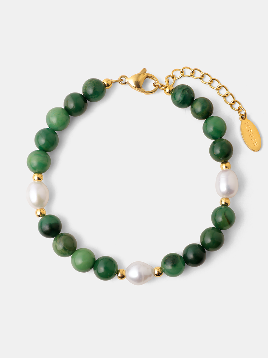 Dawn Pearl Green ARMBAND