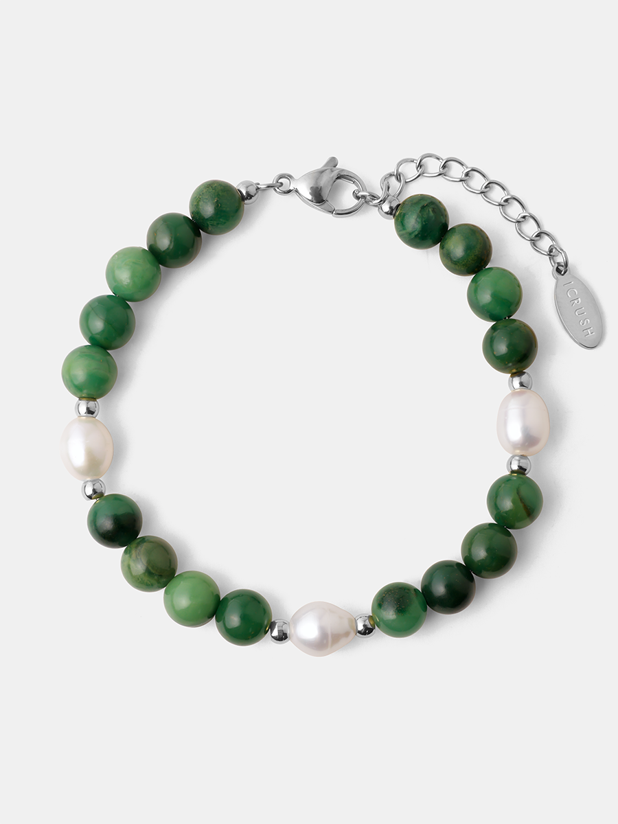 Dawn Pearl Green ARMBAND