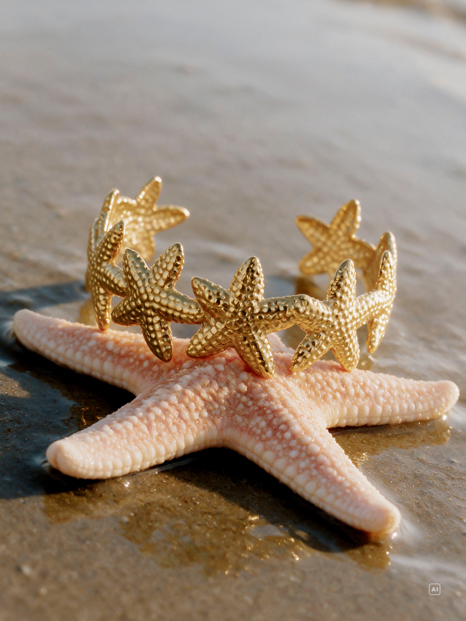 Endless Starfish Armcuff