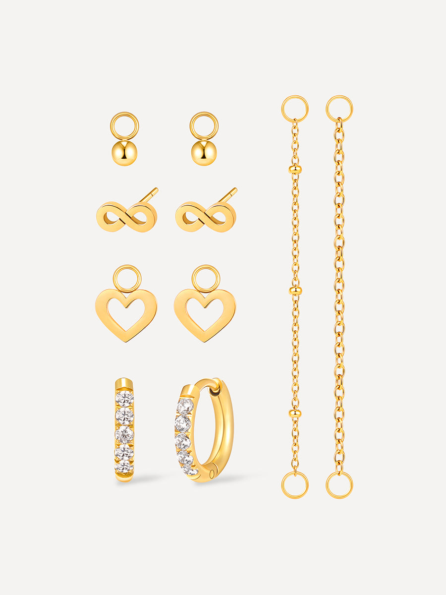 Infinite Love Charm Gold