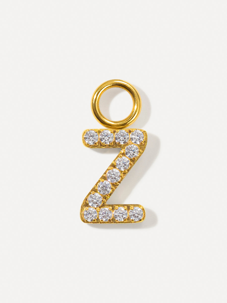 Dazzling Letter Charm - Z