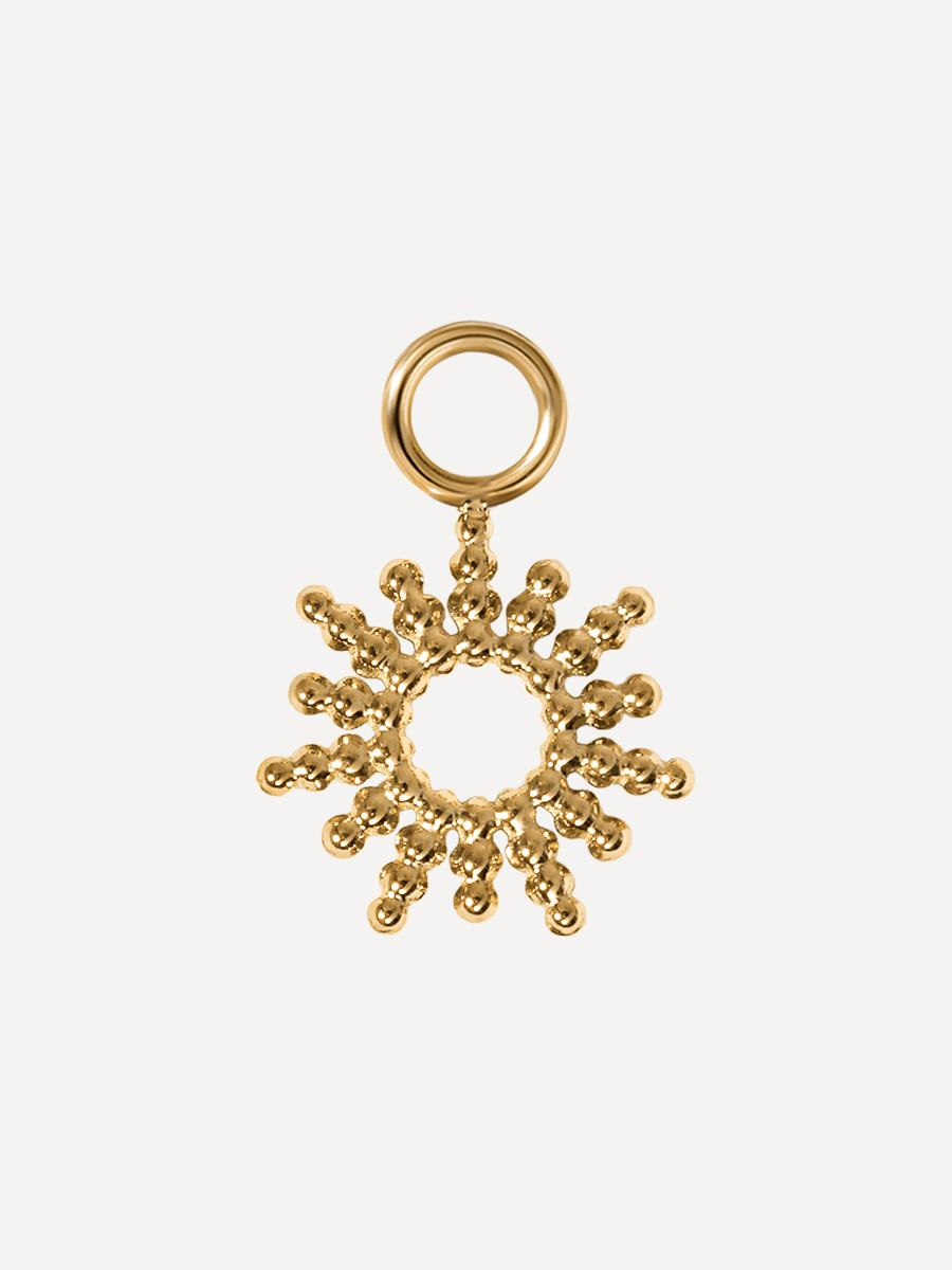 10,2x9,5mm Sunray Ohrring-Charm ICRUSH