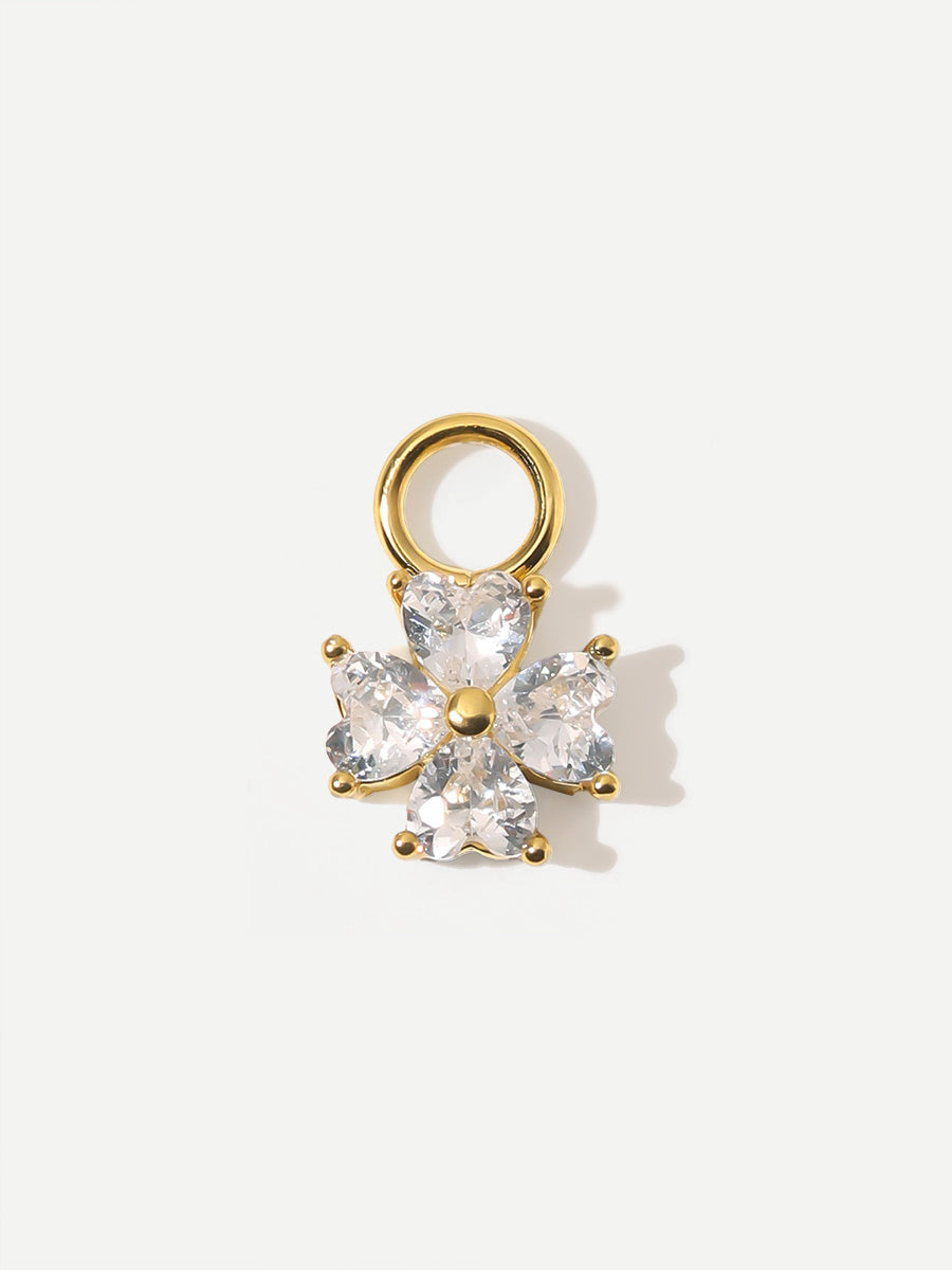 Heart Petal Earring Charm