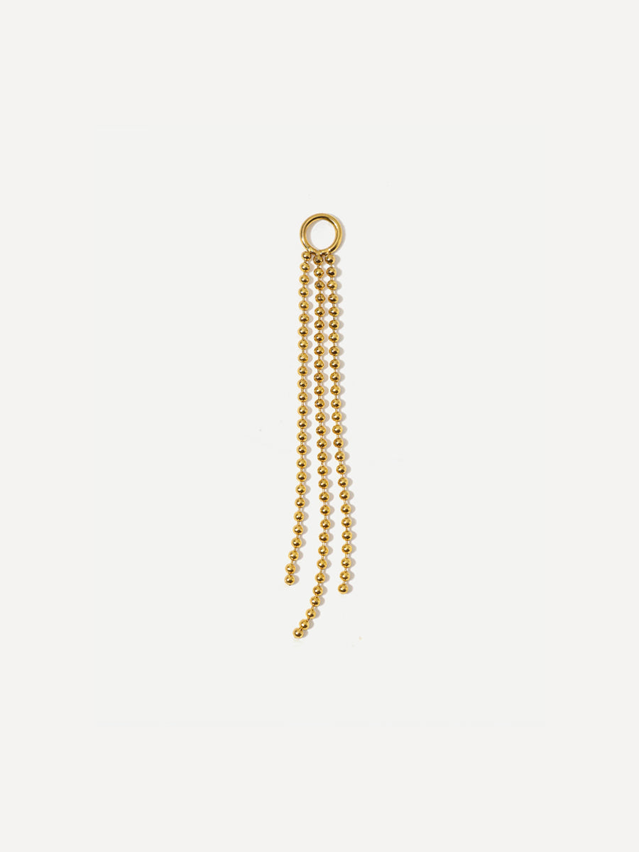 Flowing Bead Earring Charm