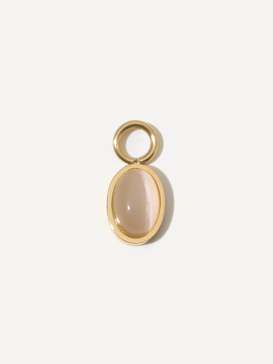 8x5,8mm Quiet Light Ohrring-Charm ICRUSH