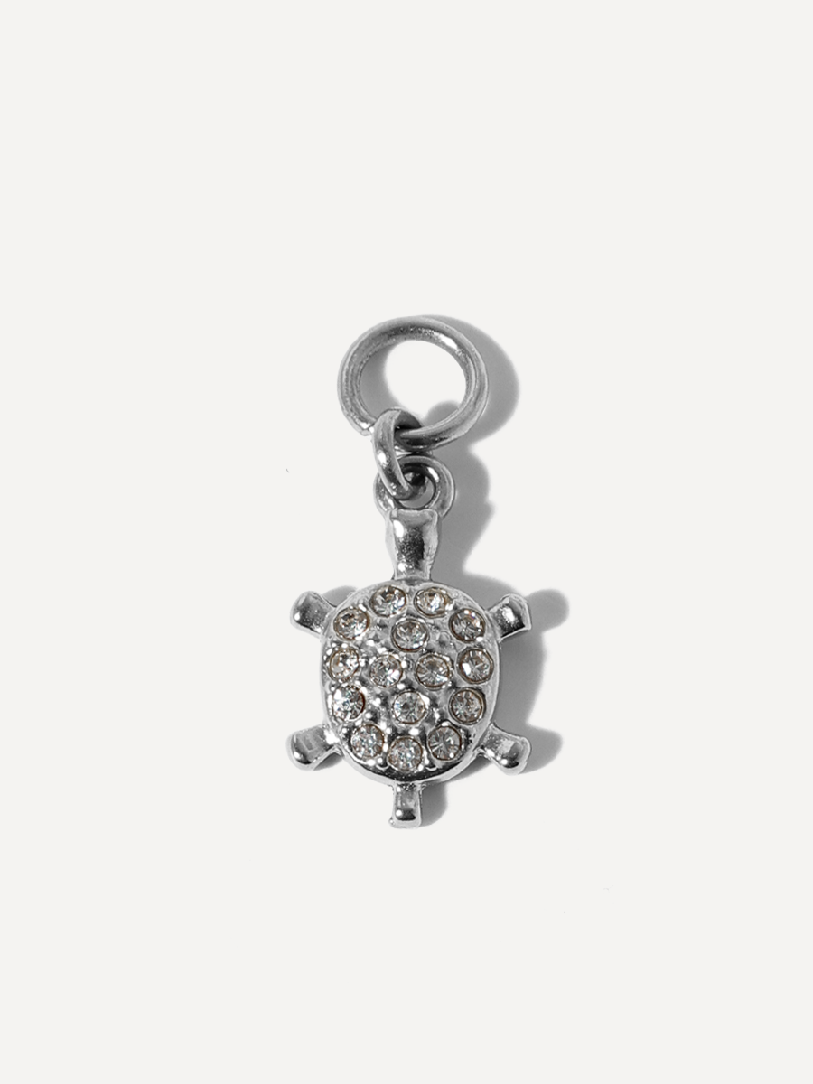 12,5x8mm Bright Turtle Ohrring-Charm