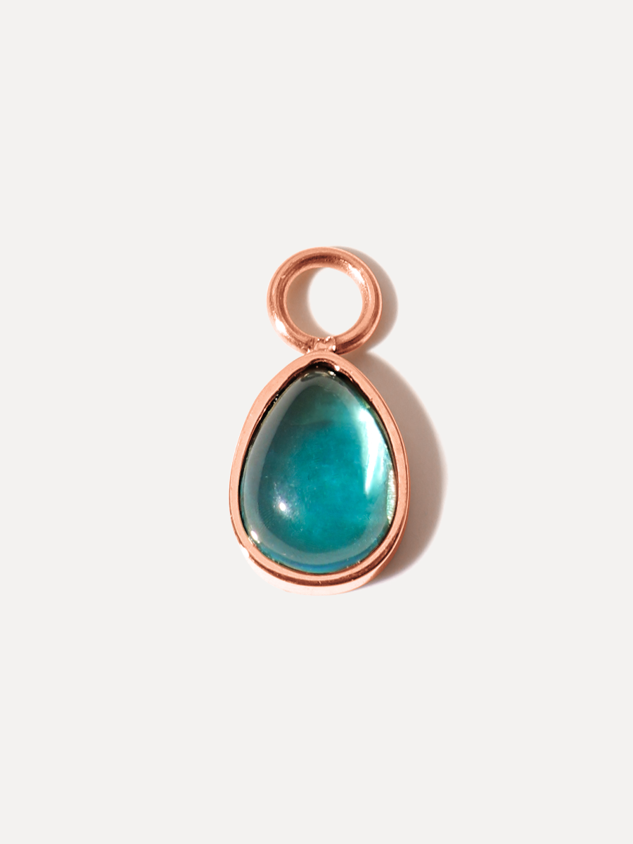 9,3x7mm Mystic Teardrop Ohrring-Charm