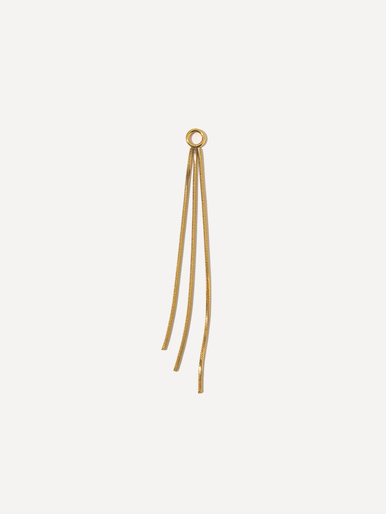 60x3mm Graceful Tassel Ohrring-Charm