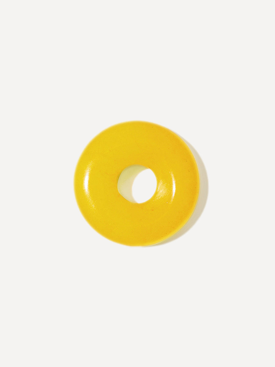 Dreamy Donut Earring Charm Yellow
