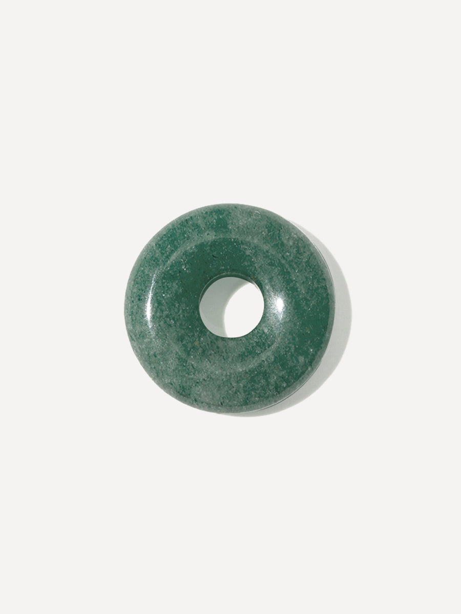 Dreamy Donut Earring Charm Jade Green
