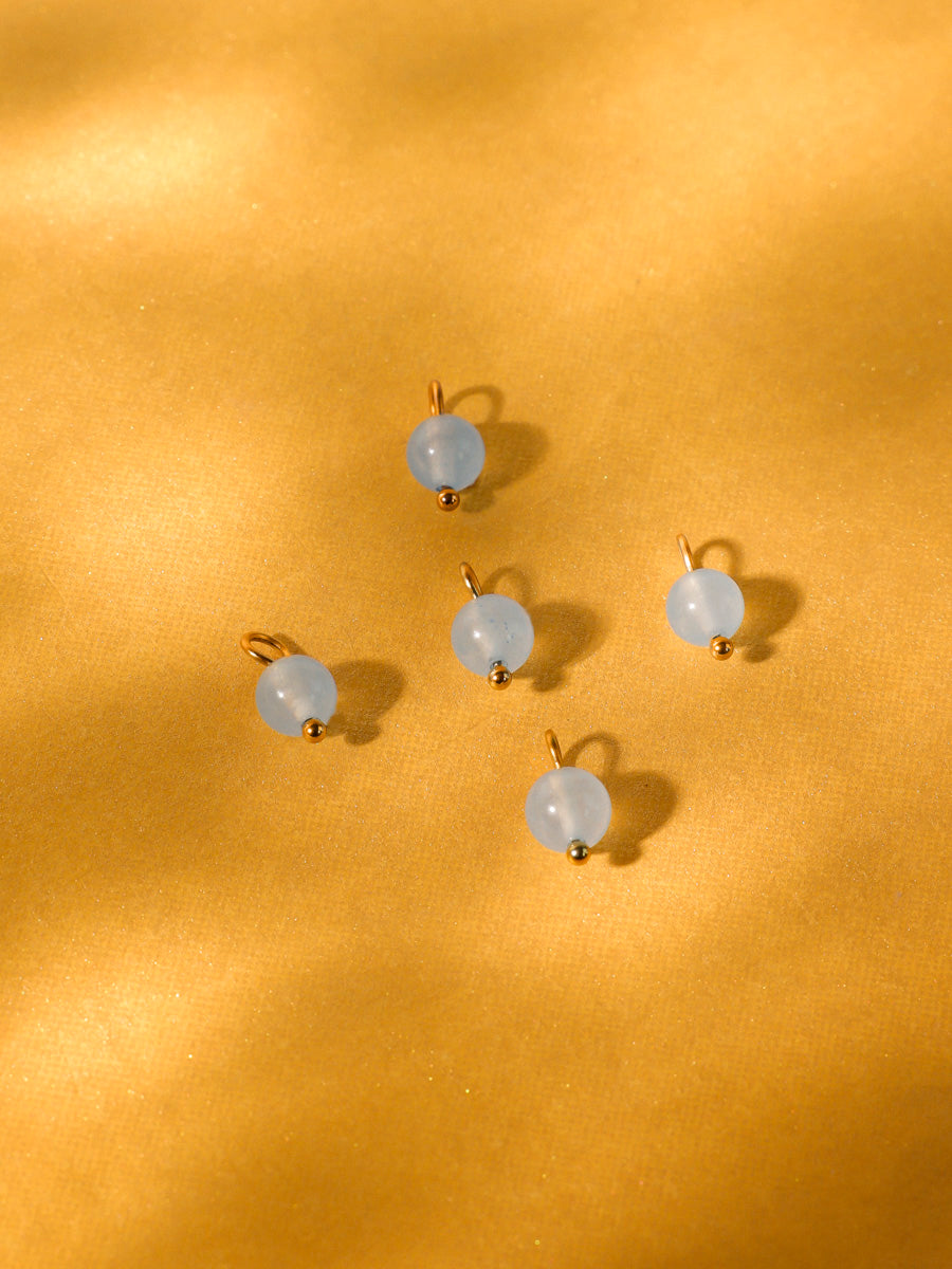 6,5mm Ethereal Drop Ohrring-Charm