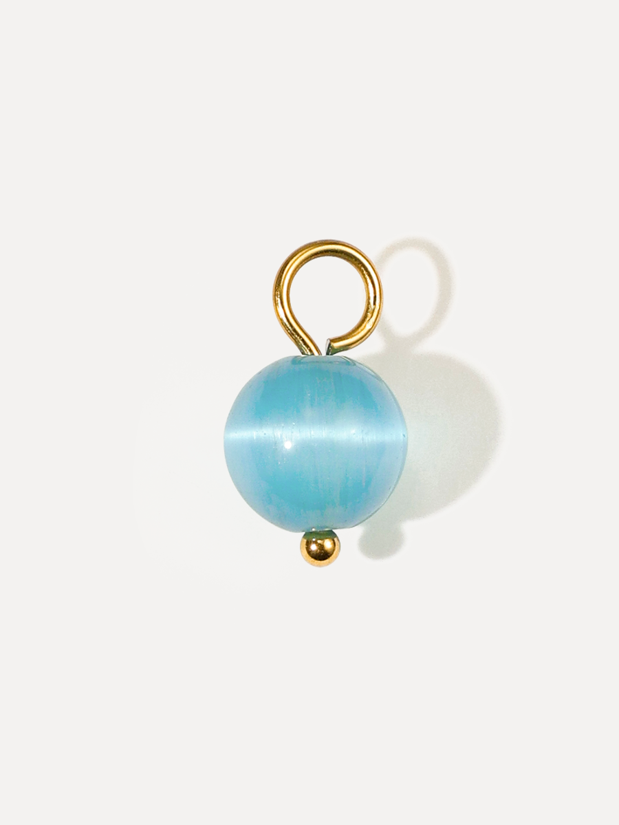 7,7mm Dreamy Sea Ohrring-Charm