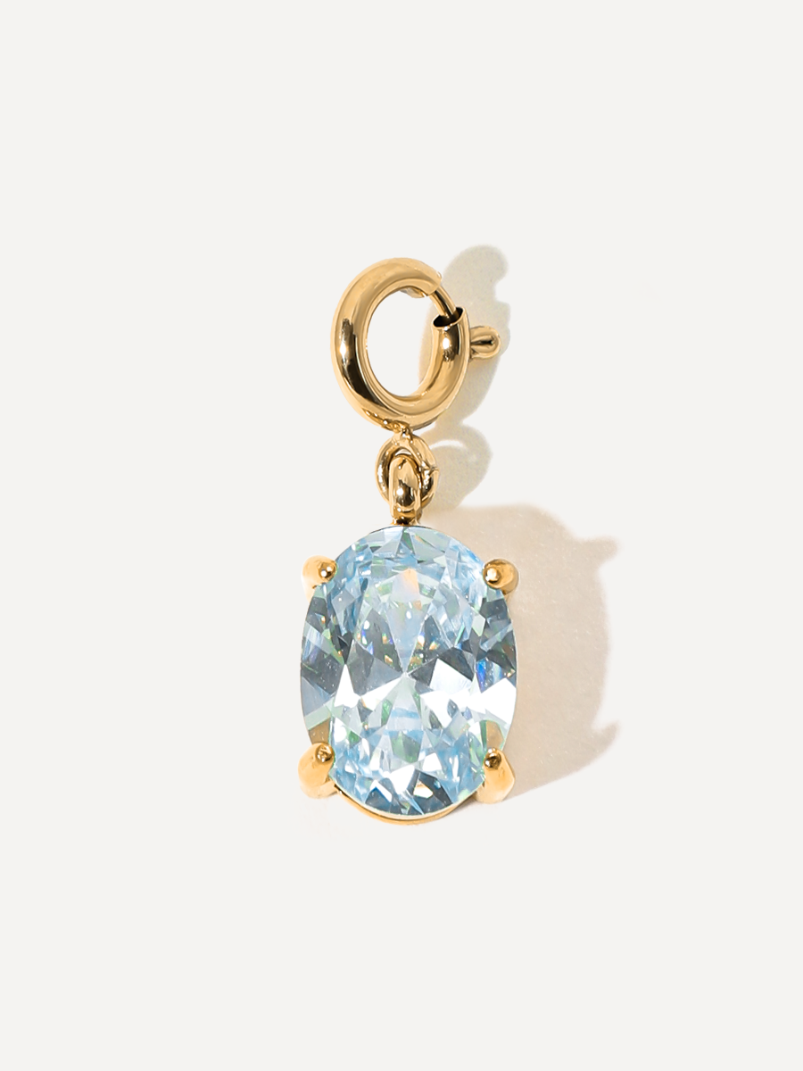 Shining Birth Light Blue Ketten-Charm