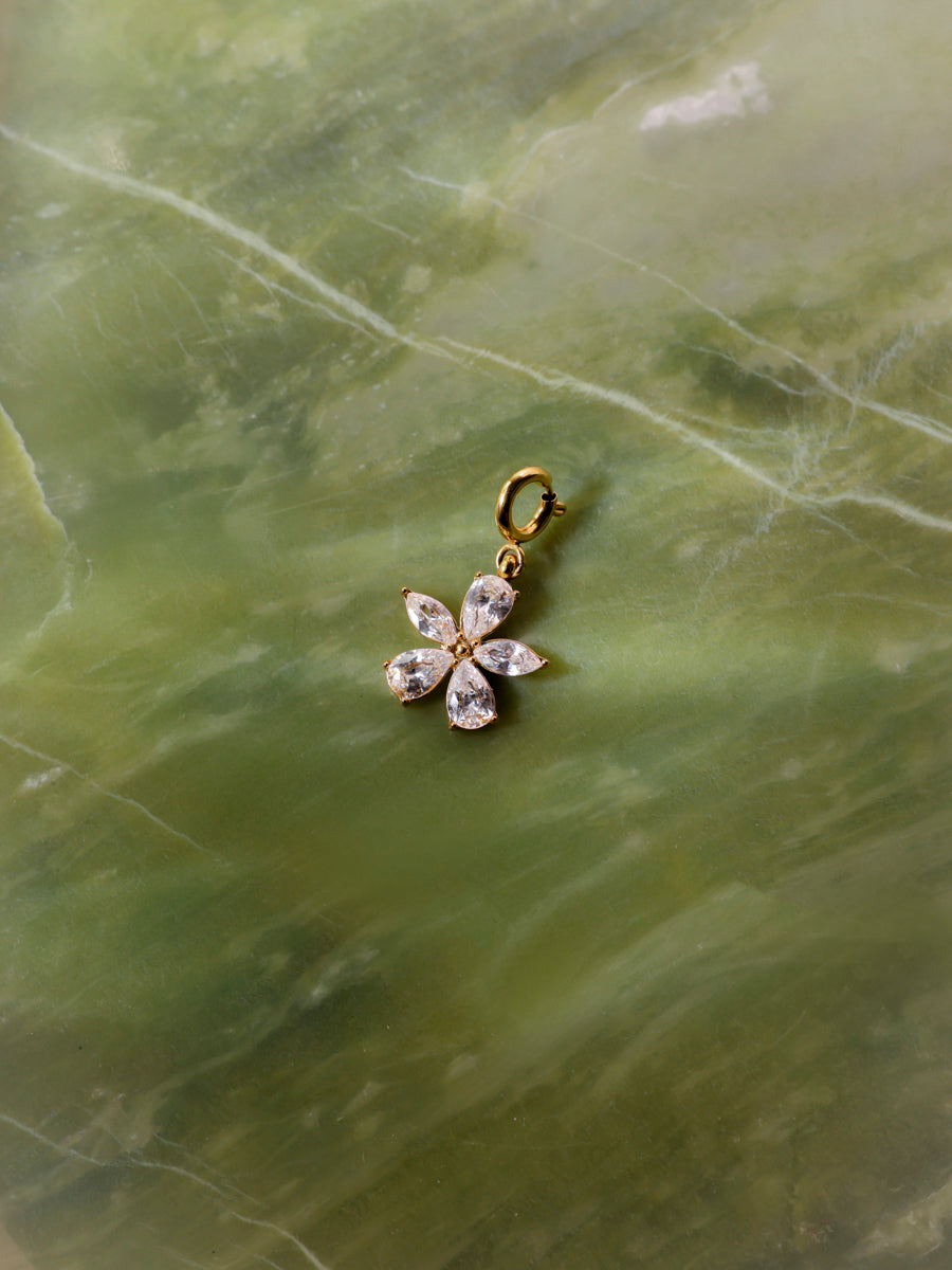 Floral Spark Ketten-Charm