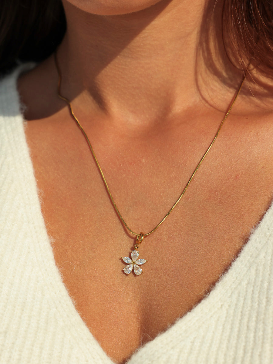 Floral Spark Ketten-Charm