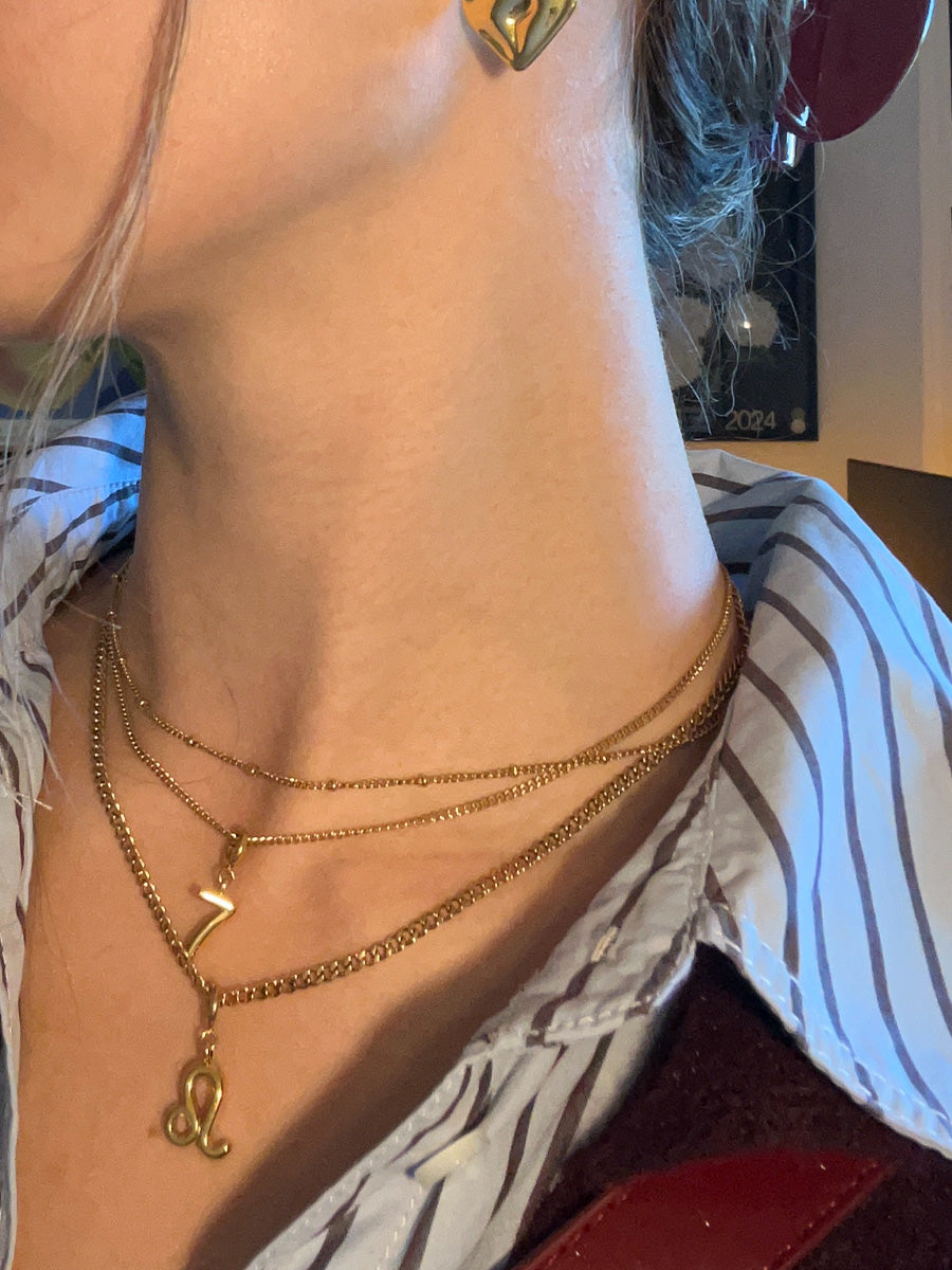 Classic Zodiac Ketten-Charm - Leo