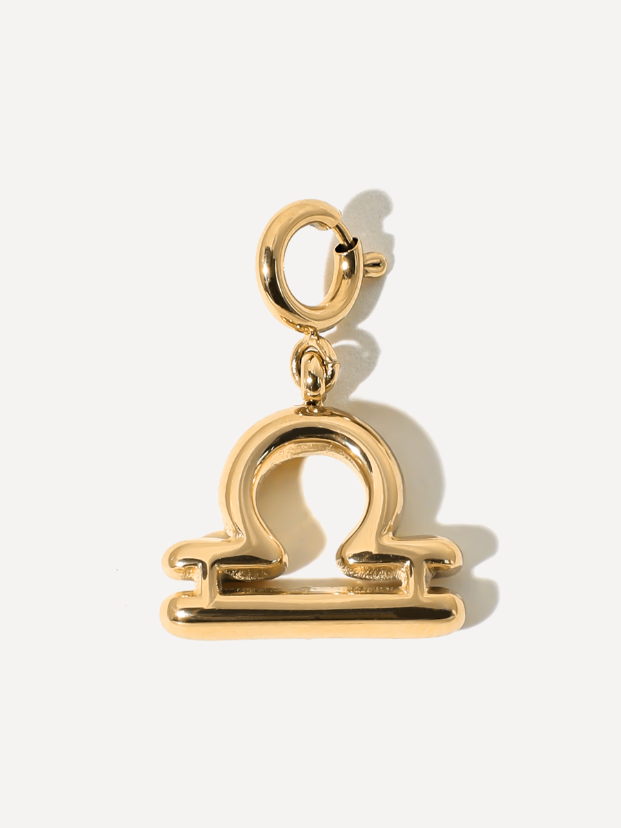 Classic Zodiac Ketten-Charm - Libra