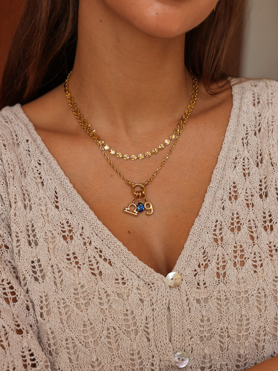 Classic Number Ketten-Charm - 9